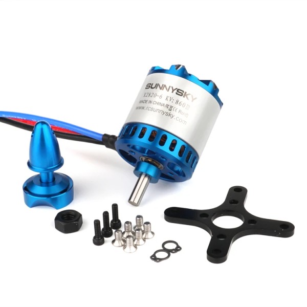 SUNNYSKY Motor sin Escobillas para Aviones Cuadricópteros RC, Ala Fija, 570KV, 860KV, 1000KV, 1250KV, 2017